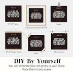 Locomiss Black Christian Wall Art Decor Posters, Minimalist Jesus Scripture - Image 7