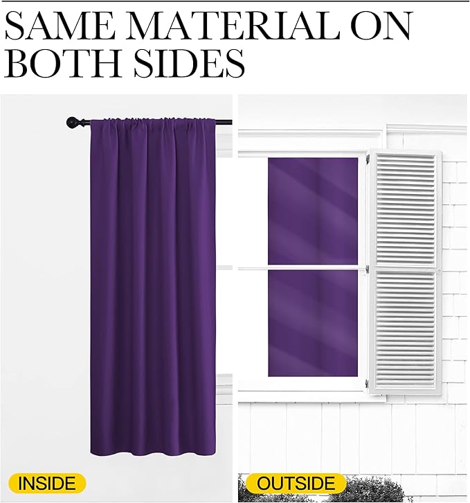 NICETOWN Blackout Curtains for Living Room - Image 6