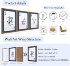 Western Wall Art Set of 3 - Image 2
