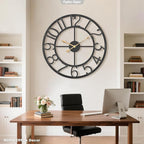 Pytha Sight 30 Inch Extra Large Giant Wall Clock, Oversized Round Silent - Image 7