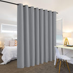 RYB HOME Room Divider Curtains Blackout, Total Privacy Curtains Screen Partition - Image 3
