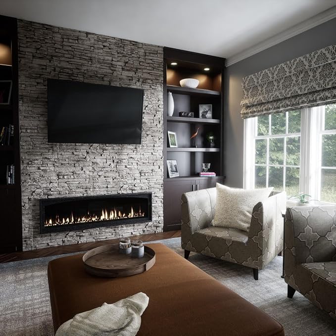EverStone Canyon Ridge Faux Stone Panel, 45 3/4"W x 24 1/2"H x 1 1/4"D - Image 11