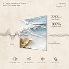 JBER Acoustical Wall Panels, 47.2×27 Inches Art Acoustic Panels, Decorative - Image 3