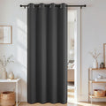 Joydeco Blackout Door Curtain for Doorway Privacy 96 Inches Long, Grommet by JOYDECO
