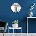 Itrue 12 Inch Small Round Decorative Wall Mirror, HD Silver-Coated Glass - Image 4