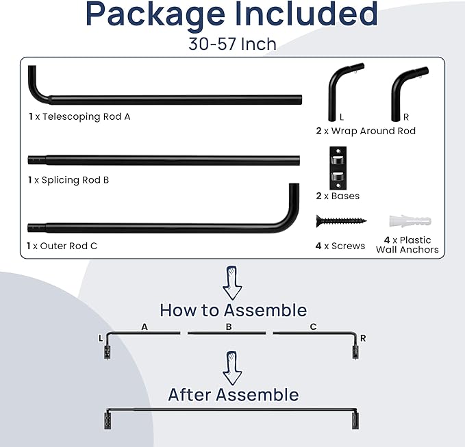 ENJOYBASICS Blackout Curtain rod - Image 8
