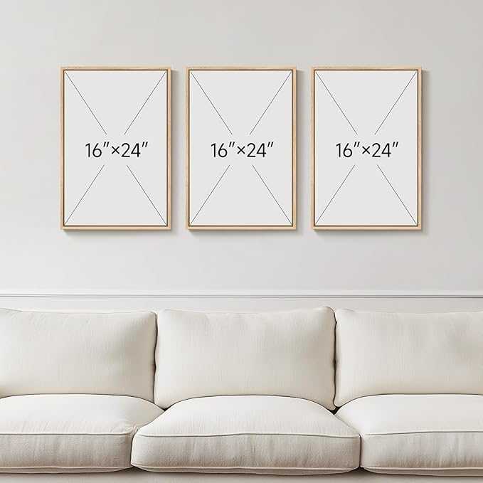 Framed Boho Beach Coastal Wall Art - Image 6