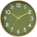 Mosewa Wall Clock 14 Inch, Battery Operated Non-Ticking Modern Analog Clock by MOSEWAWALLCLOCK