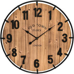 EMAX HOME Large Old Town Farmhouse Wall Clock 20 Inches by EMAXHOME