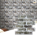 Commomy 3D Faux Brick Peel and Stick Tiles by CommomyDecor