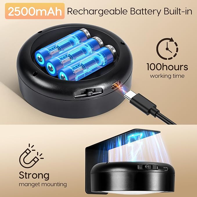 Arixinks Wireless Picture Light Rechargeable - Image 4
