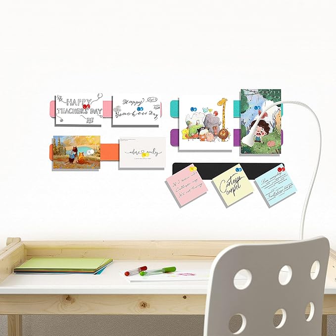 5 Pack Felt Pin Board Bar Strips Bulletin Board - Image 7