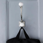 Indian Shelf 6 Pieces Exclusive Ceramic Heavy Duty Decorative Double Wall Hooks - Image 5