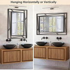 Rectangular Wall Mirror, Hang Horizontally or Vertically - Image 7