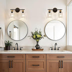 MOKATNG Bathroom Light Fixtures, 2-Light Coastal Vanity Lights - Image 3