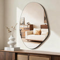 FICTOR Irregular Asymmetrical Wall Mirror, Living Room, Dining Room by FICTOR