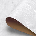 17.5"x317" Velvet Fabric Peel and Stick Wallpaper White Velvet Wallpaper Self by HelloWall