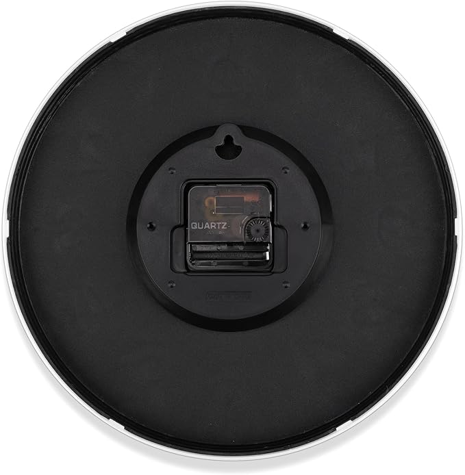 Foxtop Modern Wall Clock Silent Non-Ticking Battery Operated Round Quartz 12 - Image 9