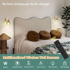 Shenmoyl Battery Operated Vintage Wall Sconces - Image 4