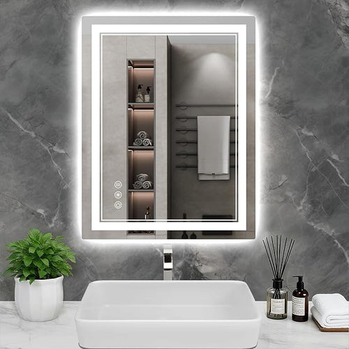 28x36Inch LED Bathroom Mirror by Wedhouc