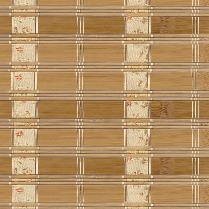 Letau No Drill No Tools Cordless Wood Window Shades Blinds, Bamboo Light - Image 4