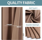 ChrisDowa Blackout Curtains 72 inches Long - Image 3