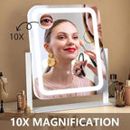 Ratsamee Vanity Mirror with Lights 15"×13", Led Makeup Mirror, Lighted Makeup - Image 6