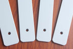 4 Pack - 10 inch White Hidden L Shelf Bracket Iron Floating Shelf Brackets - Image 5