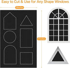 Blackout Window Cover，39 x57 inches Portable Black Out Blinds Stick On Window - Image 2