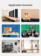 56 Pack Acoustic Foam Panels |1 "x12 "x12" Rapid Recovery Acoustic Wall Panels - Image 6