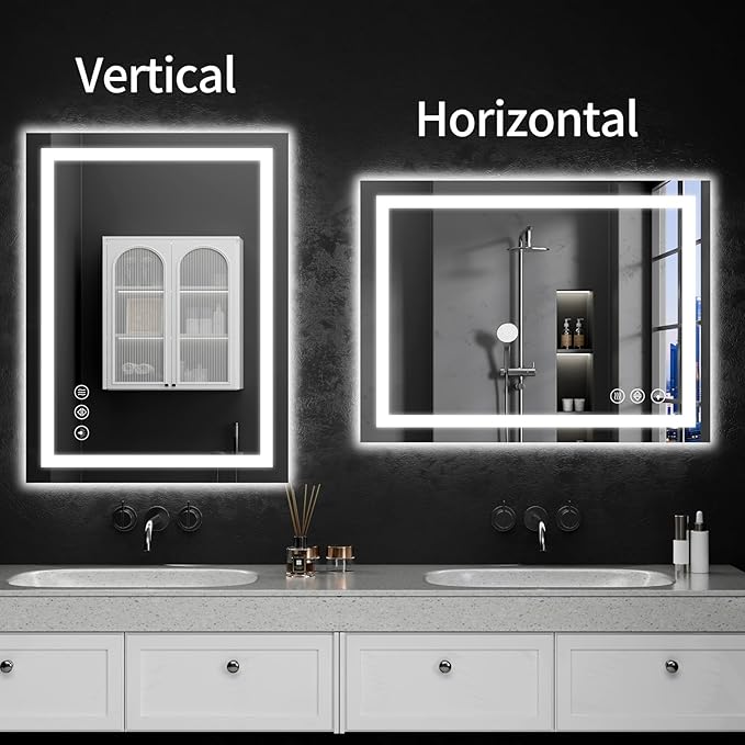24"x32" LED Bathroom Mirror - Image 9