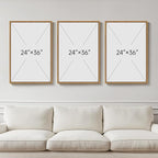Framed Forest Landscape Wall Art - Image 3