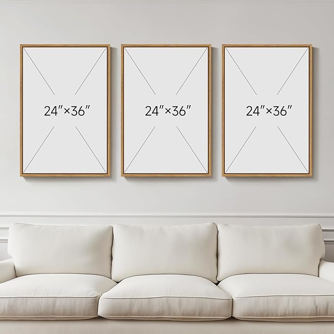 Framed Forest Landscape Wall Art - Image 3