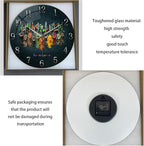 Kitchen Wall Clock Battery Operated 12 Inches Round Decorative Clocks - Image 7