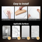 18 Pack High Density Hexagon Acoustic Panels, TONOR 12"x 10"x 0.4" Soundproof - Image 7