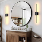 Battery Operated Wall Sconces Set of 2,  8000mAh Rotatable - Image 9