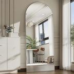 Dewfig Arched Full Length Mirror, Full Body Mirrors by YourSpacePerfectlyReflected