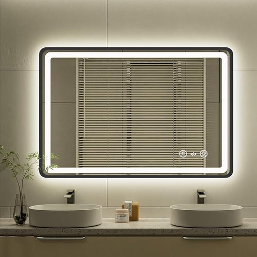 24x36 Inch LED Bathroom Mirror by Unknown
