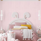 Pink Grasscloth Peel and Stick Wallpaper A Set of 23.6" X 480" Self-Adhesive - Image 6