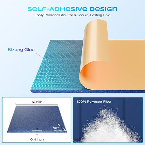 22 Pack Self-Adhesive Acoustic Panels, Soundproof Wall Panels - Image 2