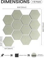 Fluxynara Hexagon Cork Board Alternative - Image 2
