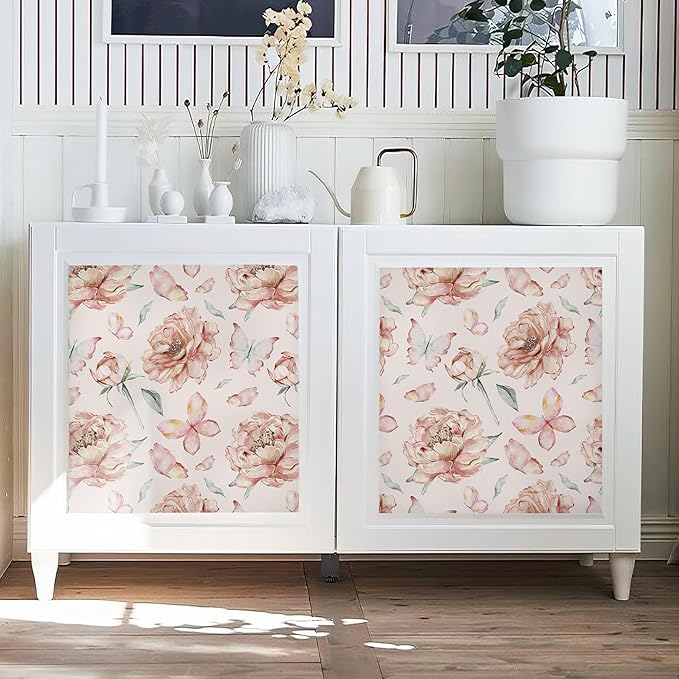 Safiyya Peel and Stick Wallpaper Floral Contact Paper - Image 3