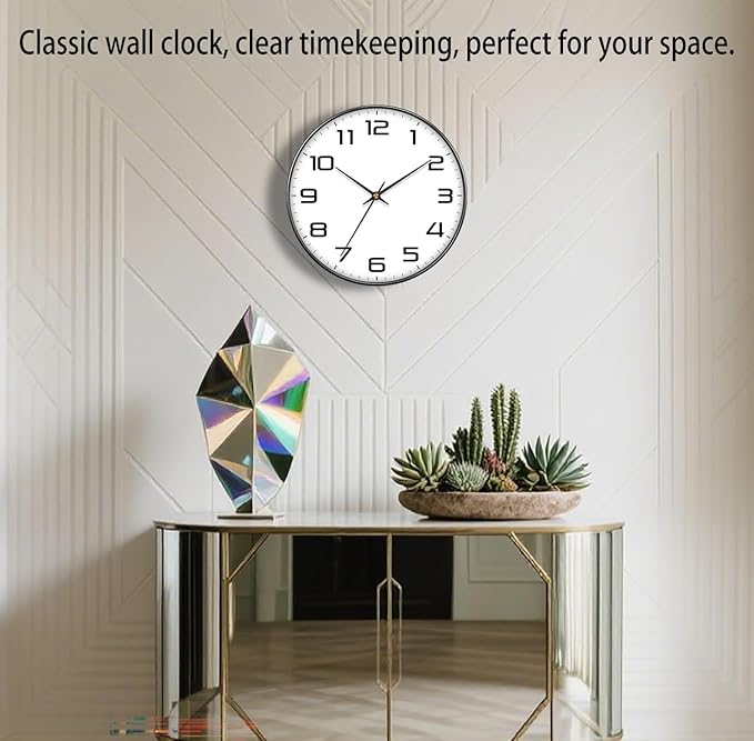 Modern Wall Clocks Battery Operated - Image 2