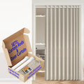 AJAZZ Blackout Accordion Door Curtain by AJAZZ
