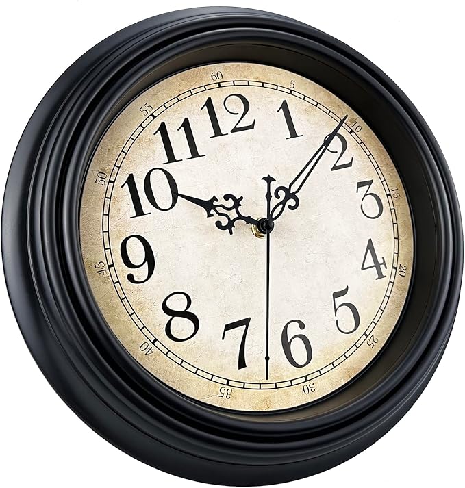 Plumeet Extra Large Retro Wall Clock - Image 5