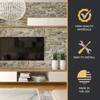 AZ Faux High-Density Polyurethane Faux Stone Wall Covering Panels - Image 6