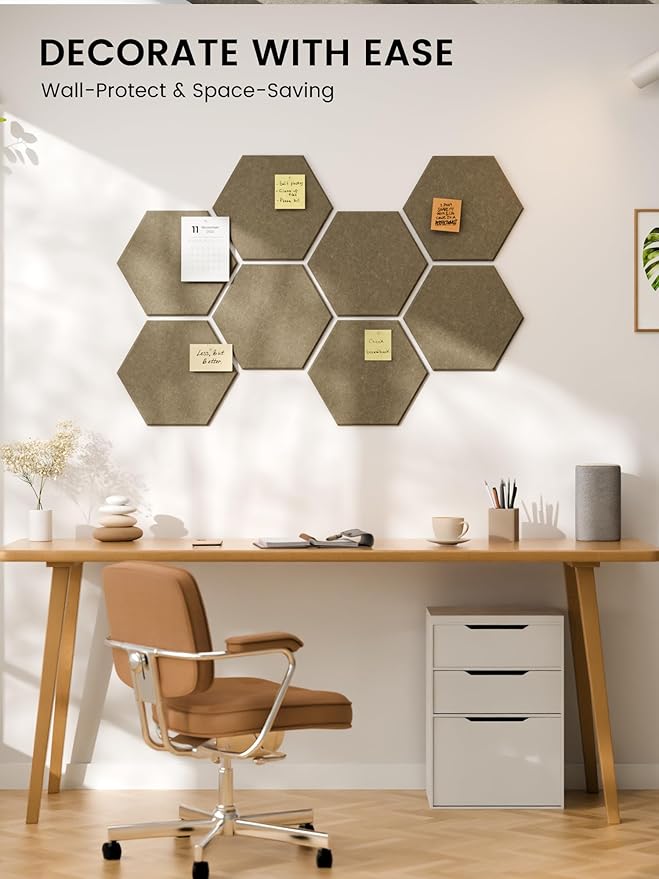 Fluxynara Hexagon Cork Board Alternative - Image 4