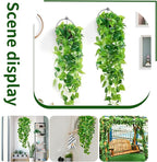 Fake Hanging Plants Vinesfor Room Decor, Artificial Ivy Greenery Garlands - Image 7