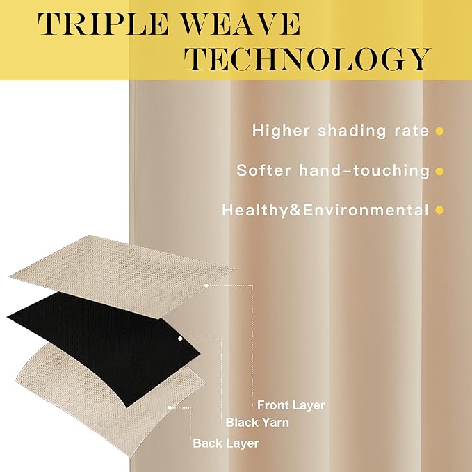 NICETOWN Extra Wide Patio Door Curtain - Image 4