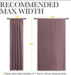 NICETOWN Blackout Curtains for Living Curtains, Room Darkening Curtains & - Image 7